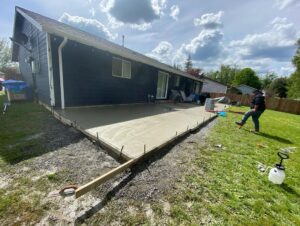 Concrete Slab installation