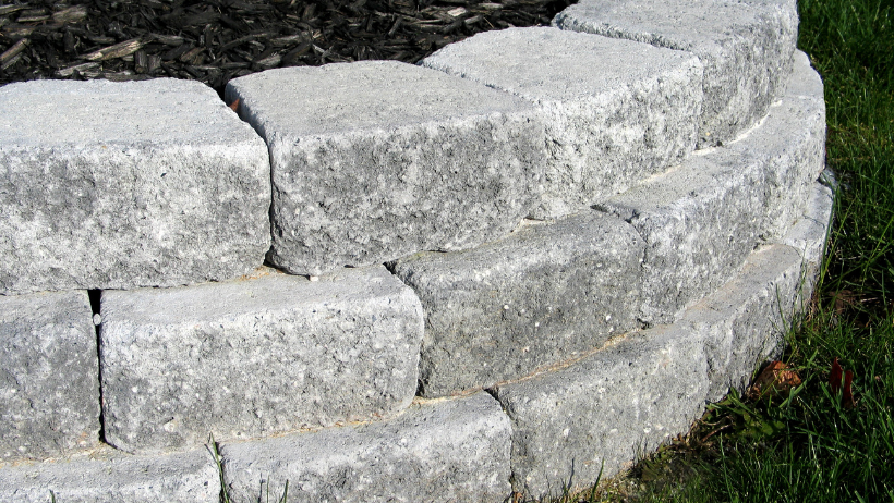 building a retaining wall